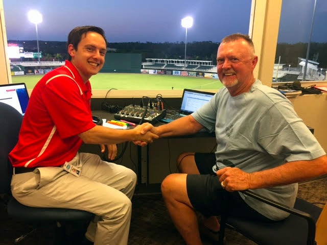 Hall-of- Famer Bert Blyleven joins Spence in the booth